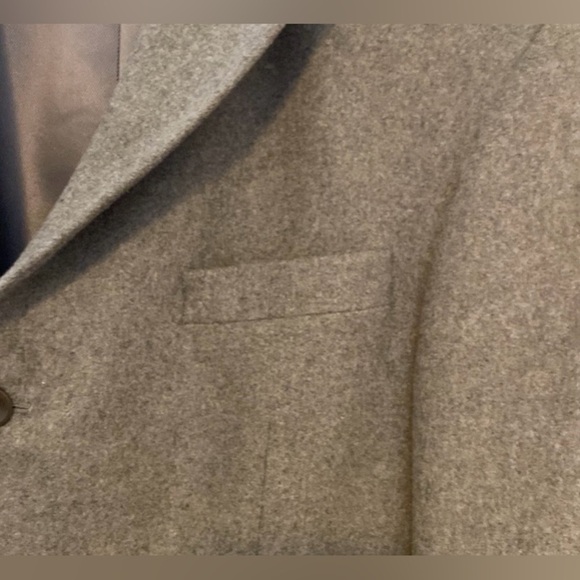 Brown-Blazer- Oscar de la Renta-No Sizing Listed Fits 42R-Excellent Condition - Picture 4 of 9